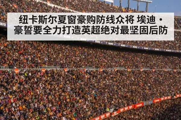 纽卡斯尔夏窗豪购防线众将 埃迪·豪誓要全力打造英超绝对最坚固后防